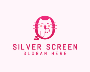 Tongue - Animal Cat Pet logo design