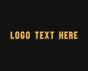 Crafting - Retro Company Startup logo design