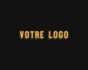Retro Company Startup Logo