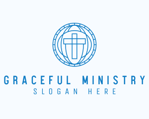 Religious Catholic Ministry logo design