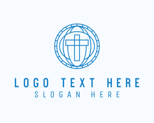 Christ - Religious Catholic Ministry logo design