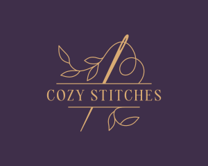 Eco Fashion Dressmaker logo design