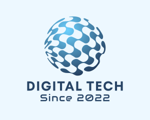 Digital - Digital Business Globe logo design