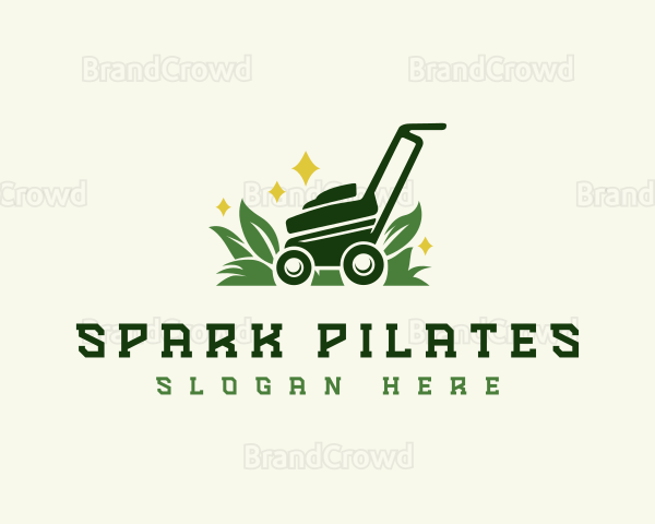 Lawn Mower Garden Logo