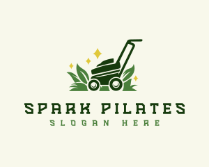 Lawn Mower Garden Logo