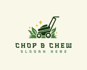 Lawn Mower Garden Logo