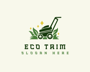 Lawn Mower Garden logo design