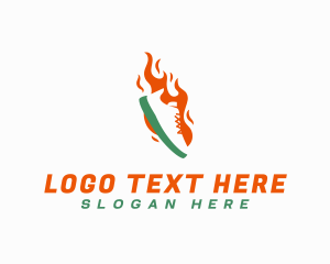 Shoes - Flame Sneakers Shop logo design