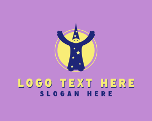 Magic - Sorcery Wizard Man logo design