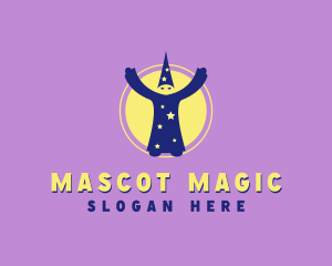  Sorcery Wizard Man logo design