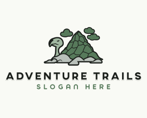 Adventure Turtle Mountain logo design