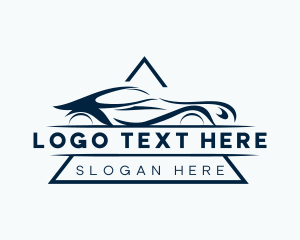 Transport - Elegant Car Automotive logo design