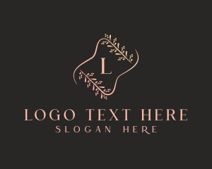 Bloggers - Beauty Wellness Floral logo design