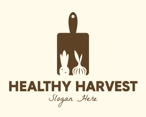 Nutrition - Brown Vegetable Kitchen Board logo design