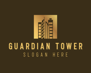 Realty Building Towers Developer logo design