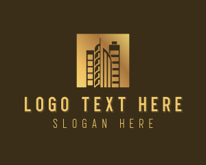 Tower - Realty Building Towers logo design