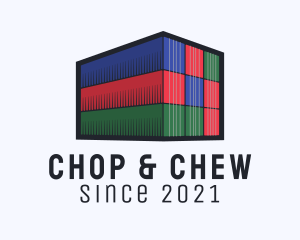 Warehouse - Cargo Container Storage Facility logo design
