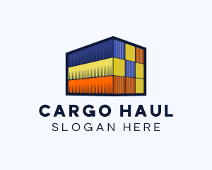 Cargo Imports Container  logo design