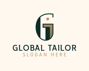 Elegant Tailor Boutique Letter G logo design