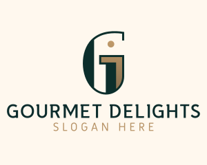 Elegant Tailor Boutique Letter G logo design