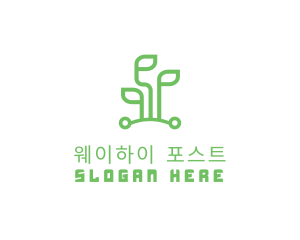 Digital Plant Tech logo design