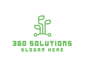 Digital Plant Tech logo design