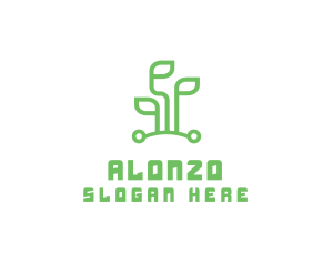 Digital Plant Tech logo design