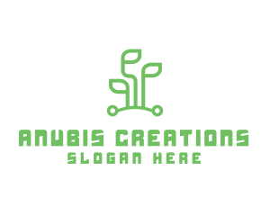 Digital Plant Tech logo design