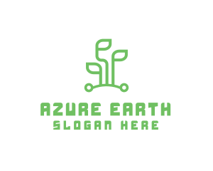 Digital Plant Tech logo design