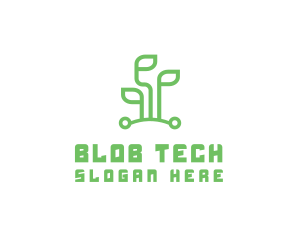 Digital Plant Tech logo design