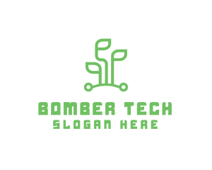 Digital Plant Tech logo design