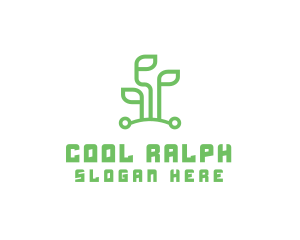 Digital Plant Tech logo design