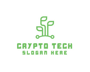 Digital Plant Tech logo design