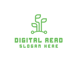 Digital Plant Tech logo design