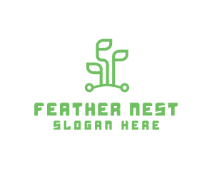 Digital Plant Tech logo design