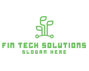 Digital Plant Tech logo design