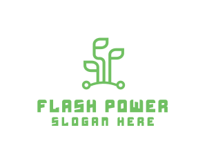 Digital Plant Tech logo design