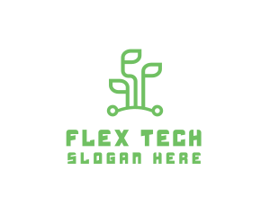 Digital Plant Tech logo design