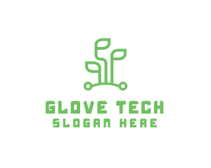 Digital Plant Tech logo design