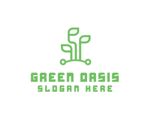 Digital Plant Tech logo design