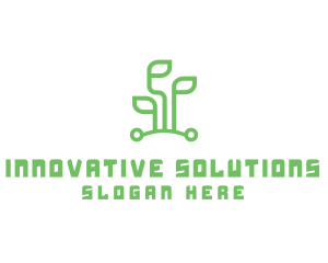 Digital Plant Tech logo design