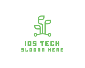 Digital Plant Tech logo design