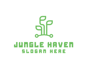 Digital Plant Tech logo design