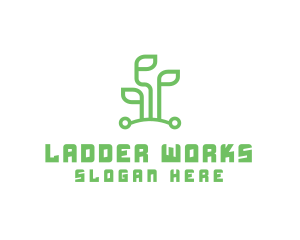 Digital Plant Tech logo design