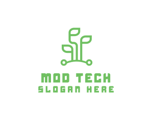 Digital Plant Tech logo design