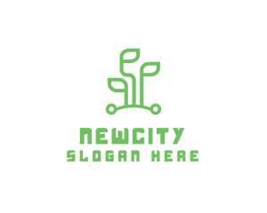 Digital Plant Tech logo design