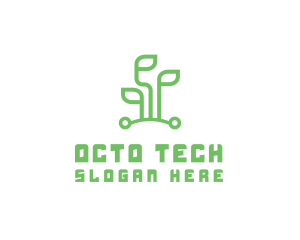 Digital Plant Tech logo design