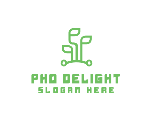 Digital Plant Tech logo design