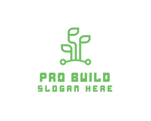 Digital Plant Tech logo design