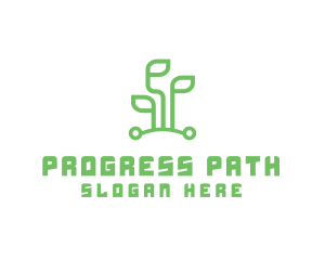 Digital Plant Tech logo design